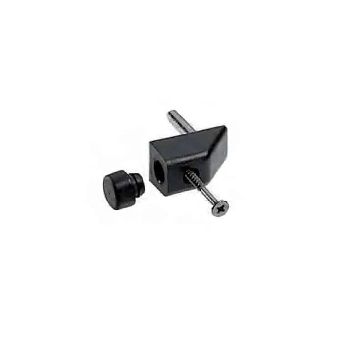Op = Op Paracolpi di fine corsa ribassato AGB, per guida superiore ad incasso 22x13 mm, colore grigio