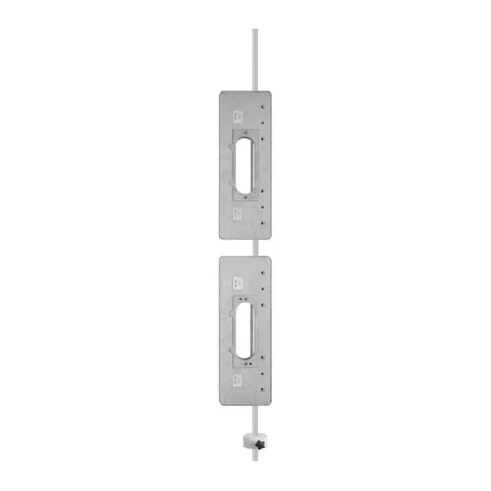 Kit dima doppia AGB per cerniera a filo Eclipse, senza inserti, dimensioni 120x370 mm Express Levering