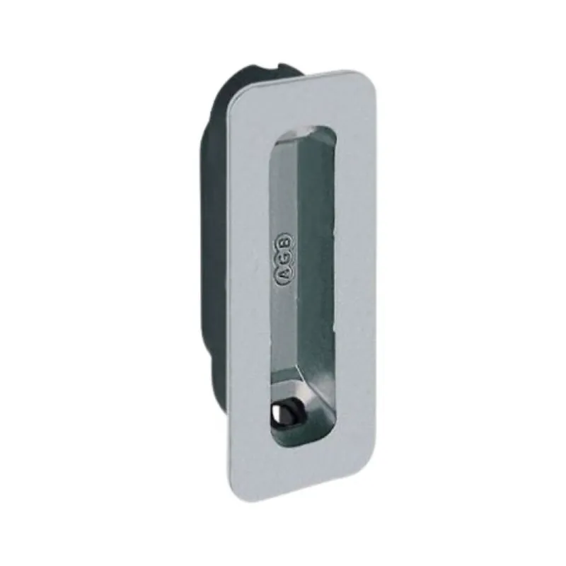 Koop Online Incontro Minimal Plus XT B02402.28 Agb per telaio porta in legno, con magnete, dimensione 64x25 mm, bordo tondo, Nylon finitura Cromato Opaco