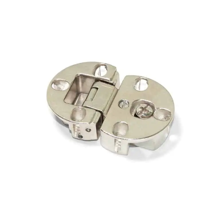 Uitverkoop Cerniera per anta ribalta, lunghezza 56 mm, scodello incasso diametro 35 mm, Emuca colore Nichelato