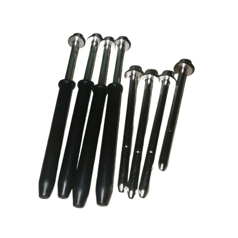 Confezione 8 Spinotti TECNOINOX per scolapiatti InoxMatic, da incasso, diametro 10 mm, materiale Acciaio Meest Verkocht