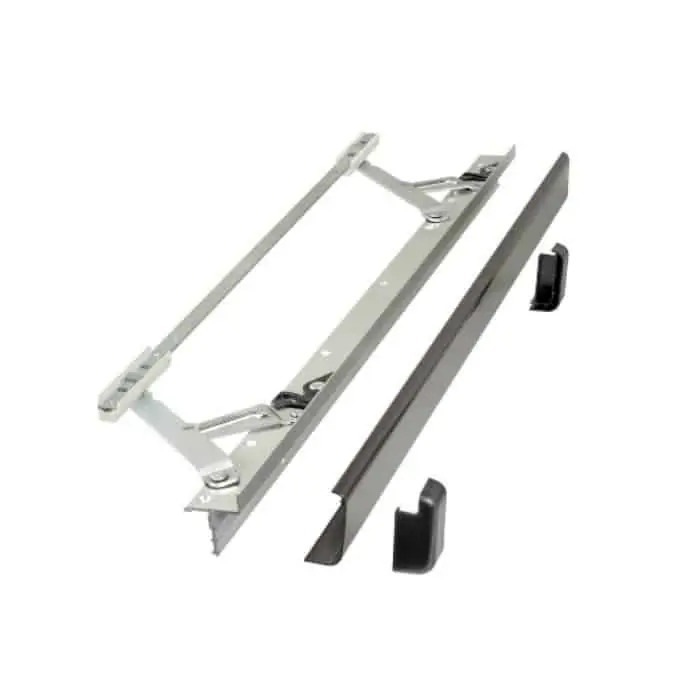 Aanbieding Forbici e accessori AGB, per carrelli 115 mm ed EVO 122 mm per 160 kg, anta 1101-1450 mm, colore cromato opaco