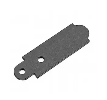 Spessore per fermo seconda anta Unica AGB H00603.03.93 Abaco, spessore 3 mm, finitura Black Powerage Laatste Versie