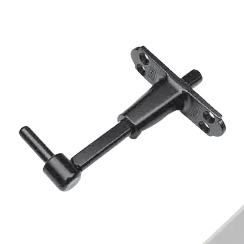 Cardine monoblocco H00911.01 AGB Abaco per imposte, diametro 8,9 mm, perno regolabile 56-85 mm, piastra 90x25 mm, Acciaio finitura Silver Powerage Snelle Levering