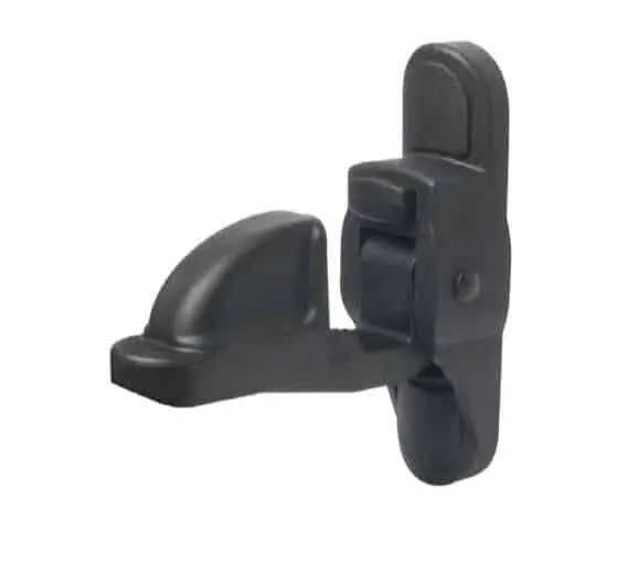Fermapersiana automatico Aca 3094T39 Torbel, spessore anta 74 a 86 mm, materiale nylon, finitura Nero Lage Kosten