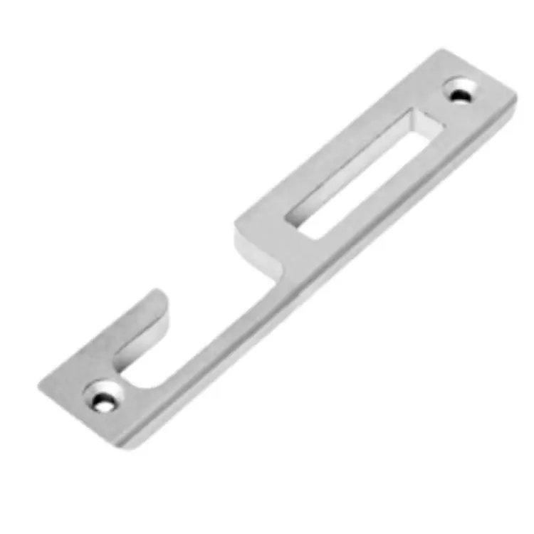 Incontro Nottolino+catenaccio F851DC.03.15 AGB per Sicurtop, dimensioni 134x23x8 mm, Destro aria 4 interasse 13, finitura Argento Alleen Vandaag
