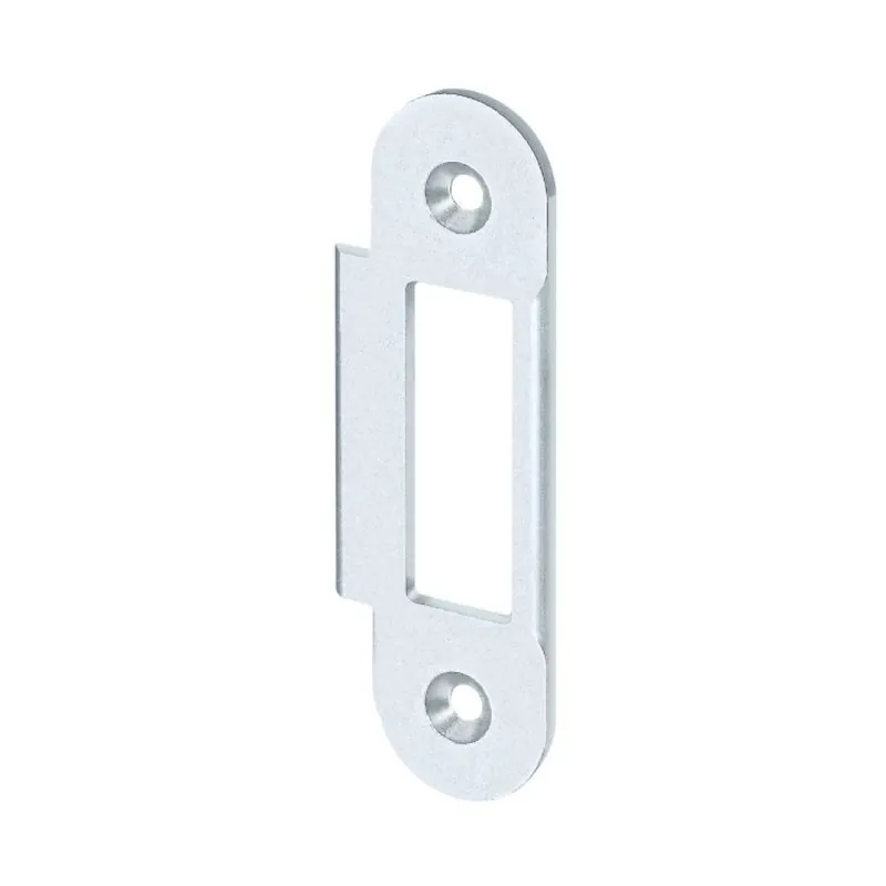 Goedkoop Incontro Easy-Matic B01402.15 Agb per porta filo da 35 mm, dimensione 82x29 mm, bordo tondo con aletta 7 mm, Acciaio finitura Nichelato