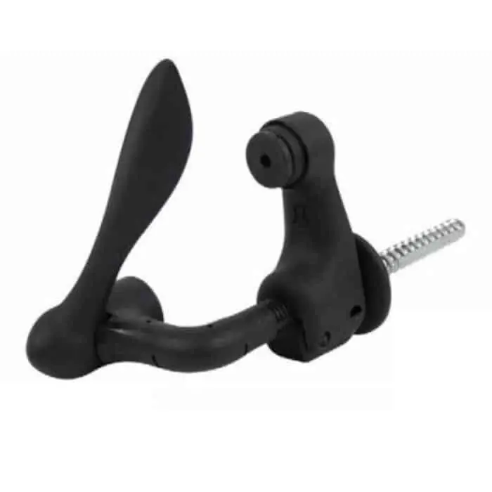 Fermapersiana Frulletto Elica 94PA646 Torbel, spessore anta 12 a 76 mm, fissaggio a vite 70 mm, materiale nylon, finitura Nero Nu Kopen