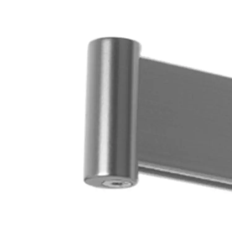 Bestseller Tappo terminale WS505 Tahuma per copertura binario, finitura Nichel Satinato