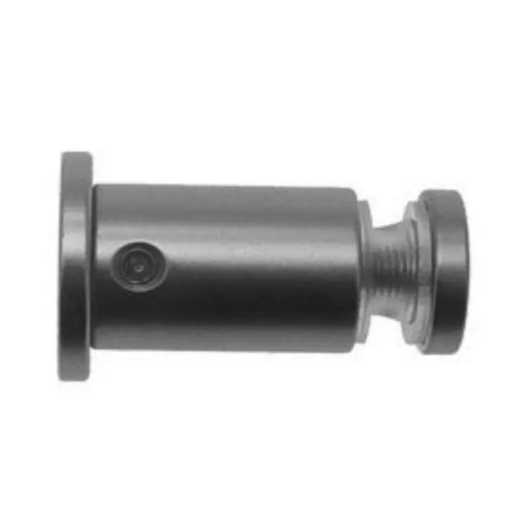 Bottone con rosetta BT165R Tahuma, per supporto di pannelli e targhe, spessore max. 10 mm, finitura Nichel Satinato Koop Vandaag