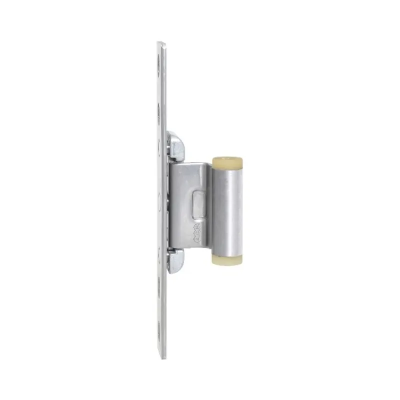 Beperkte Voorraad Cerniera centrale registrabile A51101.34.01 Artech AGB per serramento in legno, interasse 13 mm, battuta 18 mm, Zama finitura Argento