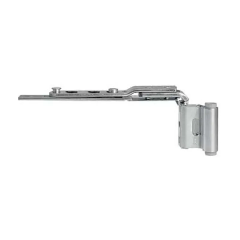 Articolazione superiore A51001.34.02 Artech AGB per serramento in legno, Sinistro, interasse 13 mm, battuta 18 mm. Acciaio finitura Argento Exclusieve Aanbieding