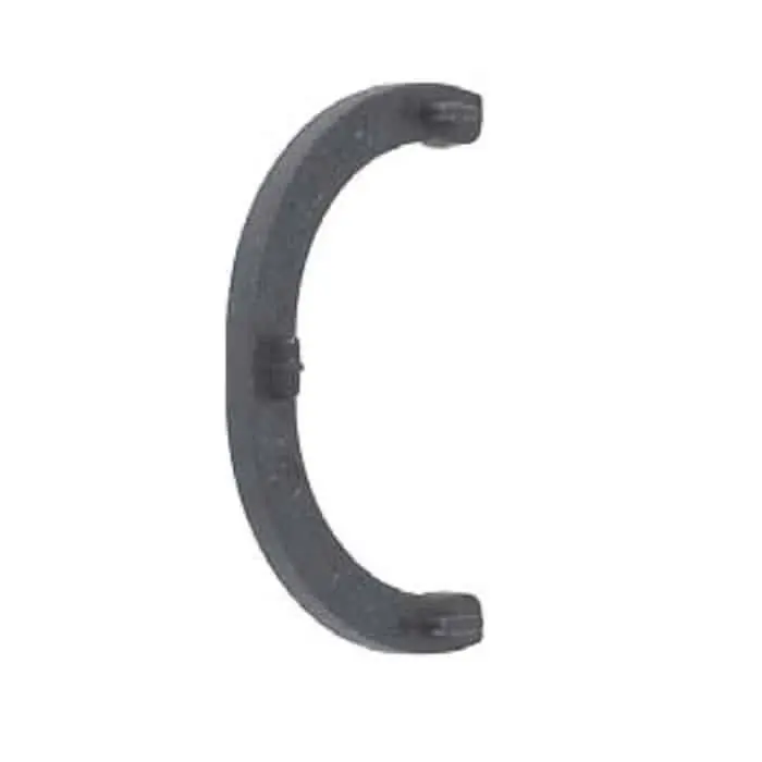 Beperkte Voorraad Compensatore Ariete H32307.03.99 Agb, per Tenax e bocchetta copriforo 34 mm, spessore 3 mm, finitura Black Powerage