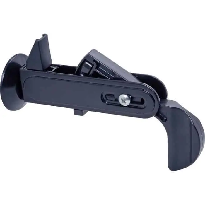 Fermaimposte automatico Archimede GR 2 H02926.02.93 AGB Abaco, spessore anta 45 a 75 mm, finitura Black Powerage Laatste Kans