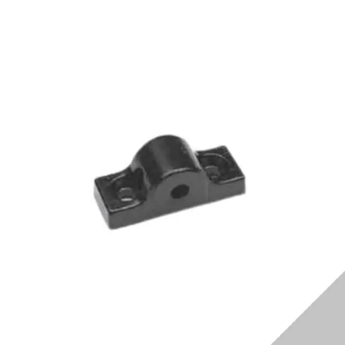Guida e supporto asta AGB H00901.35.21 Abaco, spessore 0 mm, finitura Silver Powerage Koop Online