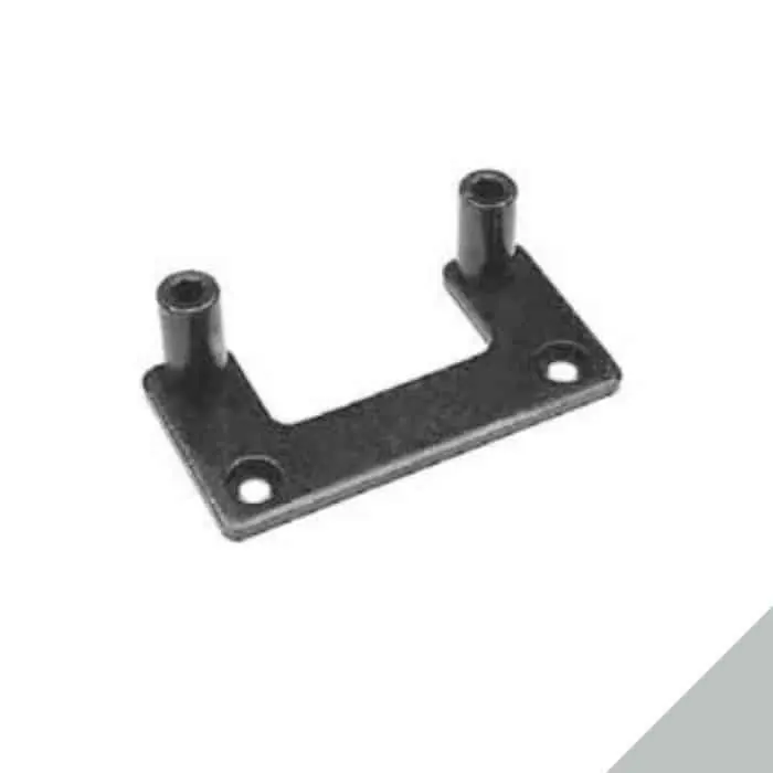 Perno doppio di chiusura AGB H00901.24.21, distanza tra i fori 56 mm, finitura Silver Powerage Laatste Kans
