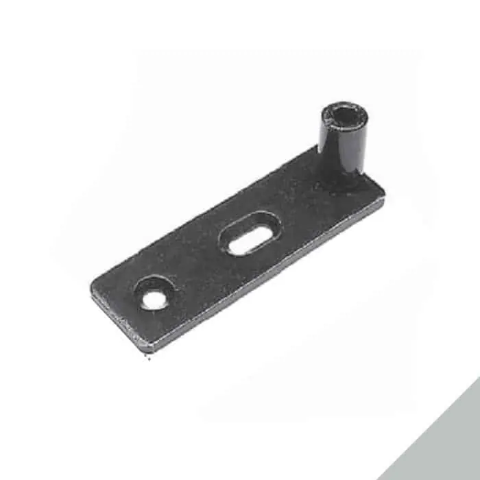 Perno di chiusura con piastra lunga AGB H00901.17.21 Abaco, finitura Silver Powerage Rechtstreeks Van De Fabrikant
