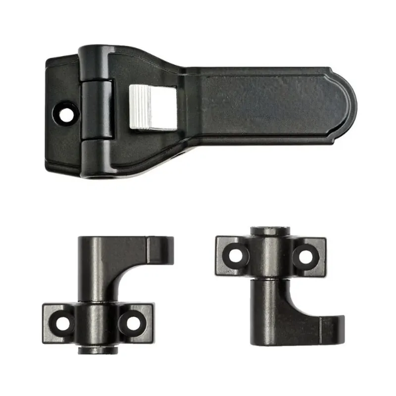 Koop Online Spagnoletta a scatto 2K AGB H00004.01.93 Abaco, confezione base per 1 o 2 ante, spessore 0 mm, finitura Black Powerage