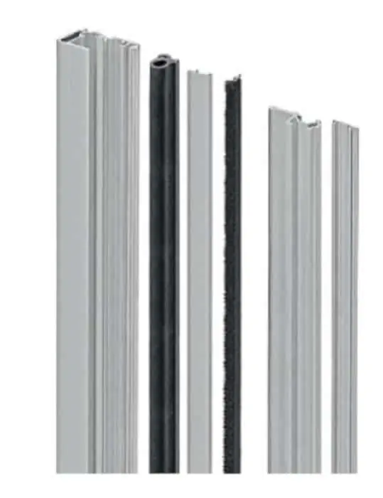 Kit AGB nodo centrale, lunghezza 3100 mm, colore Argento Exclusieve Aanbieding
