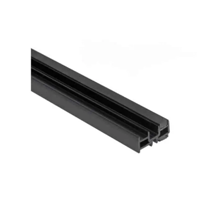 Must-Have Profilo di sostegno per anta fissa, soglia AGB Climatech, lunghezza 2000 mm, colore nero