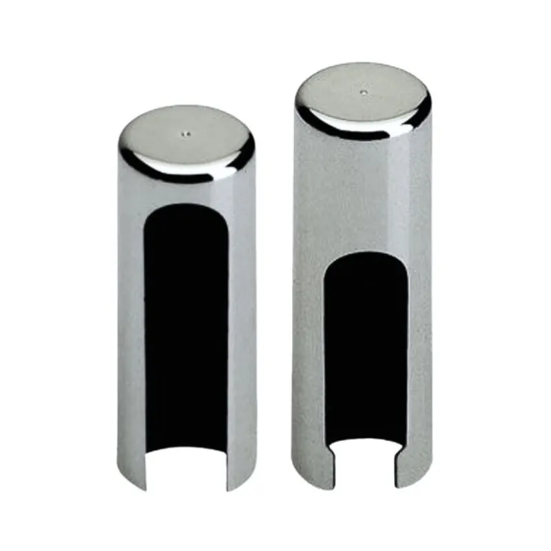 Hete Deal Kit copertura E00151 AGB per cerniera registrabile Top, diametro 16 mm, altezza 51-57 mm, Abs finitura Argento