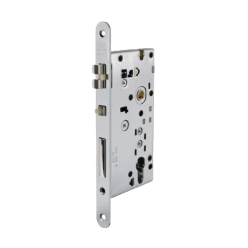 Nieuw Serratura Opera SL incasso B50101 AGB per porta da Hotel mano Destra, entrata 60 mm, interasse 85 mm, bordo tondo 238x22 mm, Acciaio finitura Cromato Opaco