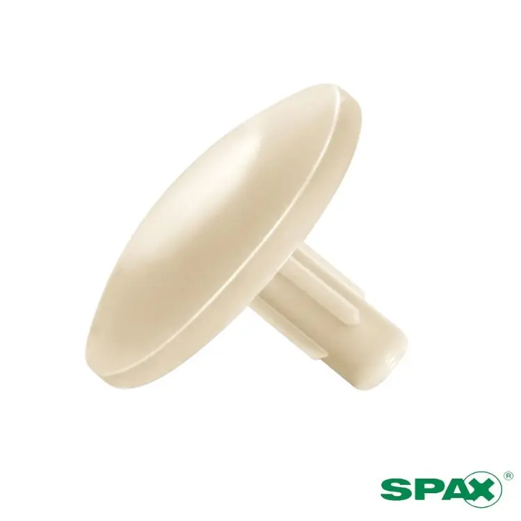 Premium Cappuccio coprivite, per vite TPS Forata ABC Spax diametro 4,5 mm, finitura Beige