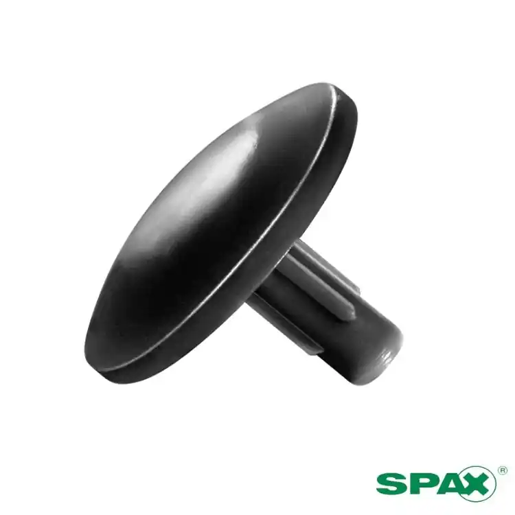 Cappuccio coprivite, per vite TPS Forata ABC Spax diametro 4,5 mm, finitura Nero Betaalbaar