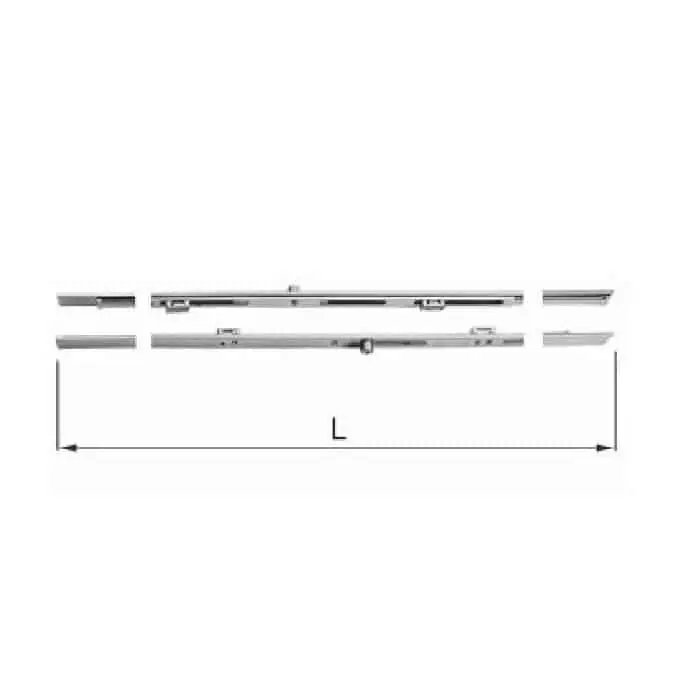 Hoge Kwaliteit Kit aste di collegamento orizzontale AGB Galileo SA, larghezza anta 1036-1260 mm, lunghezza aste 640 mm