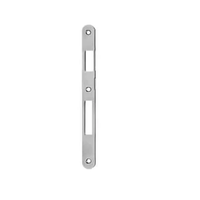 Voordeelprijs Incontro B01800.02 Agb per serratura Opera SL destro, dimensione 238x22 mm, bordo tondo, Acciaio finitura Cromato Opaco