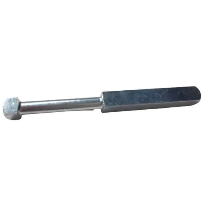 Quadro per maniglia 6 mm, AGB H01926.54.00 Abaco, spessore porta 39-54 mm, lunghezza 70 mm, materiale Acciaio Laatste Kans