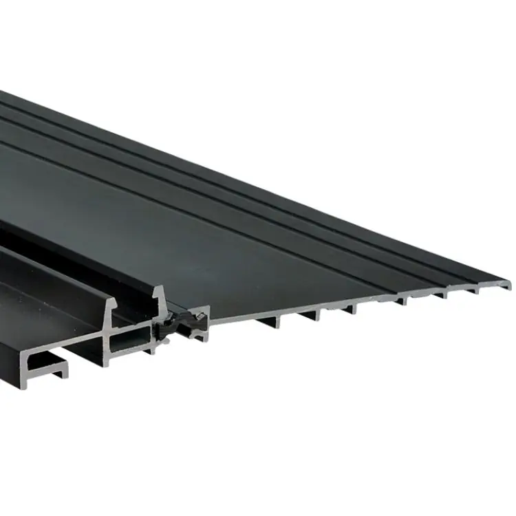 Gratis Retour Soglia bassa termico Intermedio G01741.01.02 AGB per alzanti scorrevoli, lunghezza 3000 mm, finitura Alluminio Elettrocolore F5