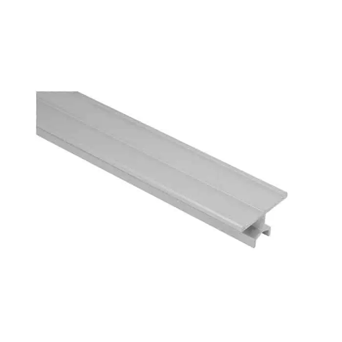 Guida superiore ridotta AGB, lunghezza 5000 mm, colore argento Hoge Kwaliteit