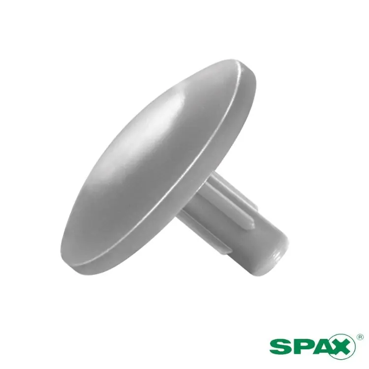 Cappuccio coprivite, per vite TPS Forata ABC Spax diametro 5-6 mm, finitura Grigio Merkproduct