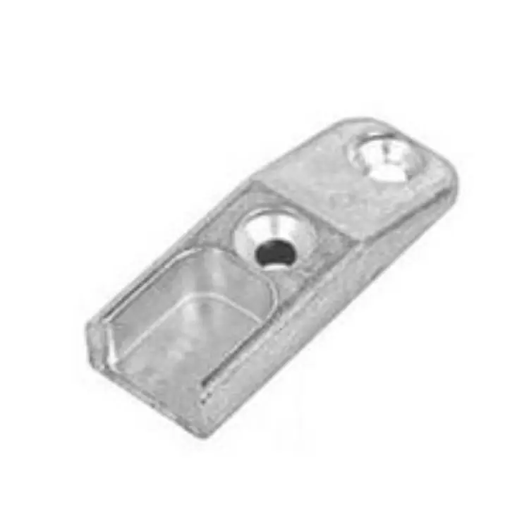 Incontro Nottolino W01695.05.02 AGB per Sicurtop, dimensioni 46x18x9,5 mm, aria 12, finitura Argento Nu Kopen
