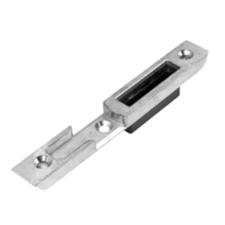 Betrouwbaar Incontro Nottolino+catenaccio W01692.01.03 AGB per Sicurtop, dimensioni 134x18x8,5 mm, aria 4, finitura Argento
