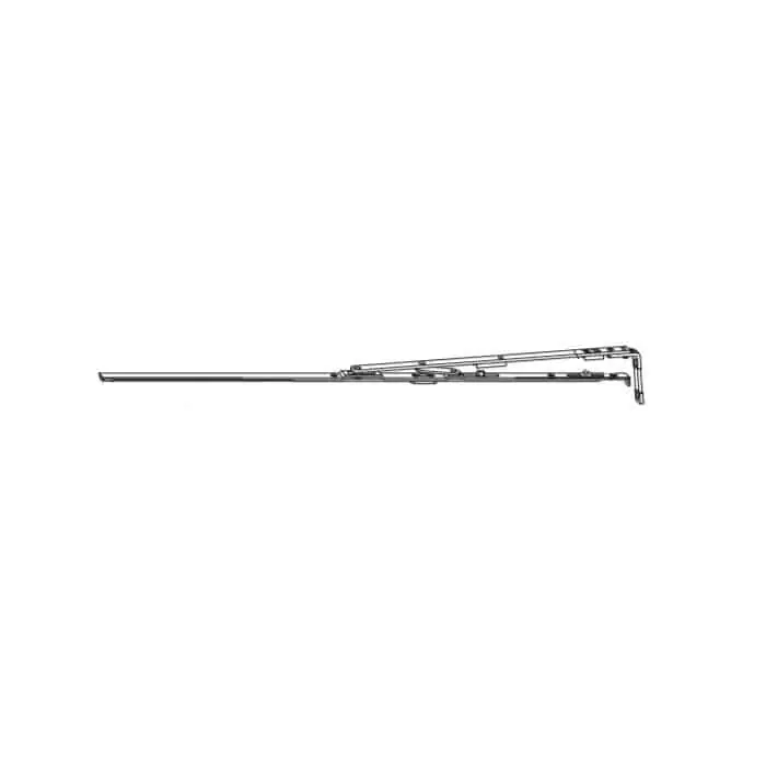 Braccio forbice A42011.00.01 AGB TESI per anta ribalta, GR 01, larghezza anta 280-480 mm, finitura Argento Lage Kosten