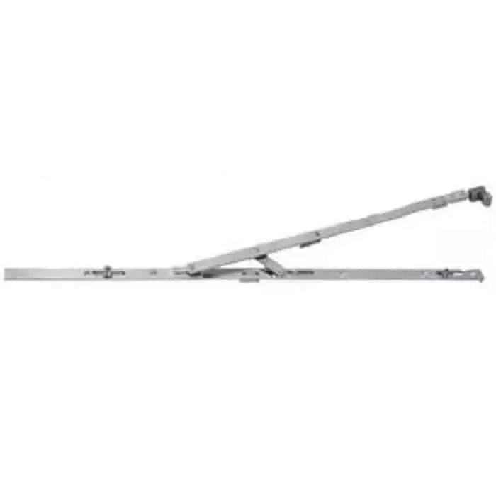Braccio forbice A40112.01.03 AGB per finestra trapezio DK, GR 03, aria 4 mm, battuta 15-18 mm, diametro 34x20 mm Hete Deal