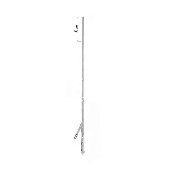 Aanbieding Catenaccio Passante ad espansione AGB Multipunto, aria e uscita 11 mm, 2000-2200 mm, GR 9