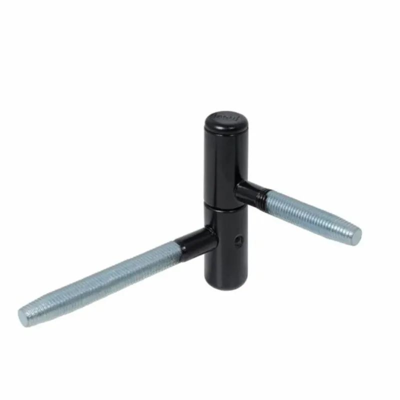 Cardine a vite sinistro sfilabile H08019.18.93 Agb per imposte, filetto 10MAx70-44 mm, altezza 80 mm, Acciaio finitura Black Powerage Koop Vandaag