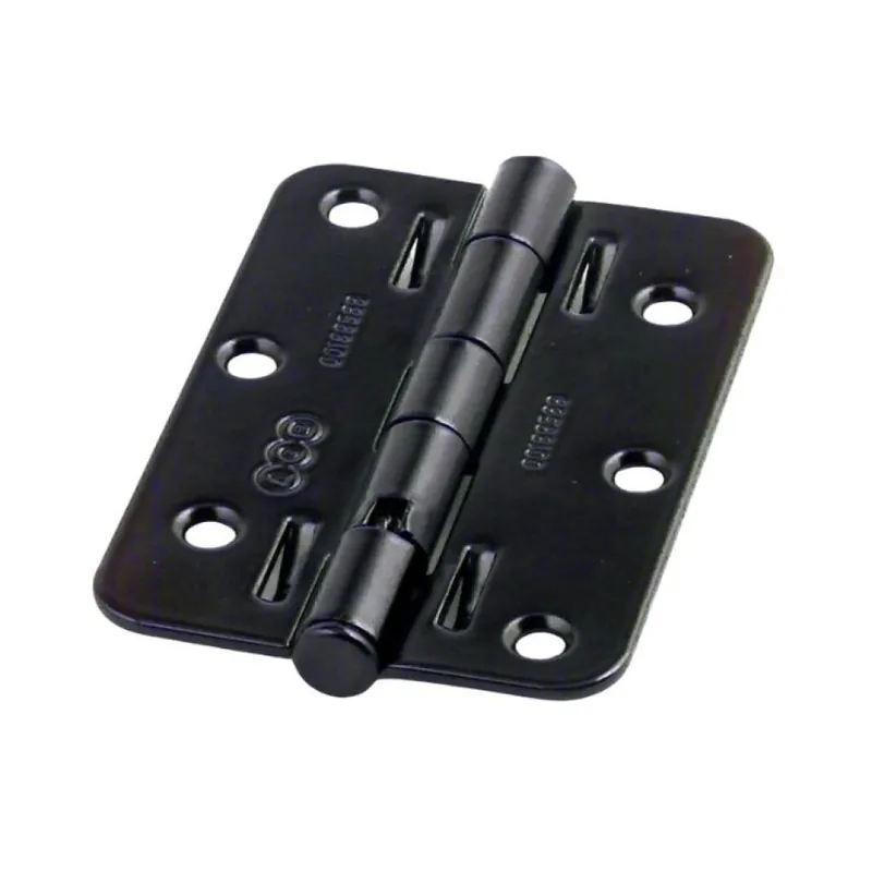Aanbieding Cerniera a libro H00950.25 AGB Abaco per impacchettamento 25 mm, dimensione 90x63x2,5 mm, Acciaio finitura Black Powerage
