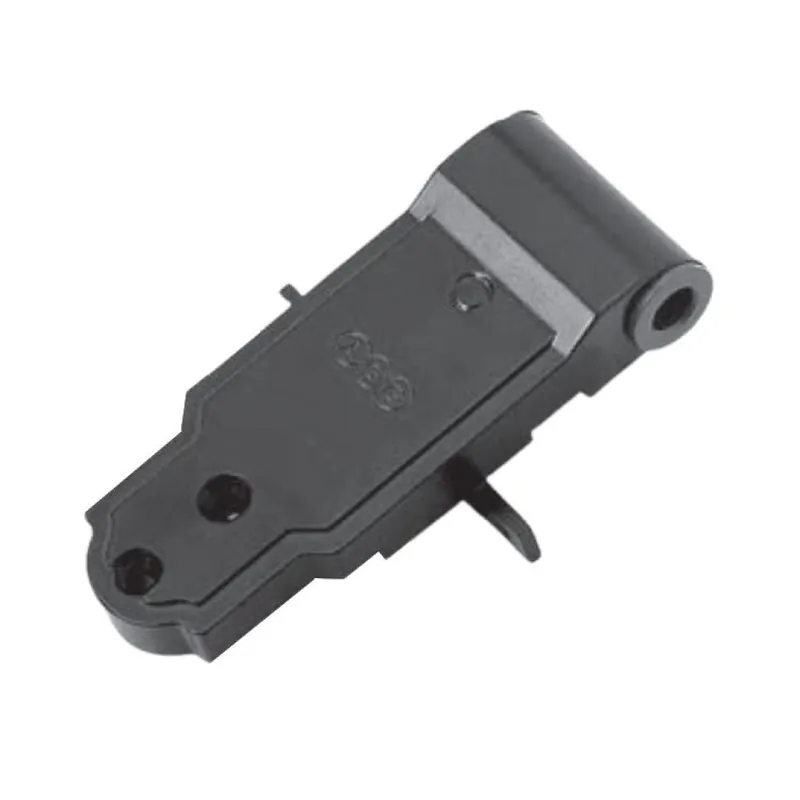 Cerniera Fissa a battente H00936.08 AGB Abaco per squadro e bandella verticale, dimensione 108x44x12 mm, Zama finitura Black Powerage Beperkt Aanbod