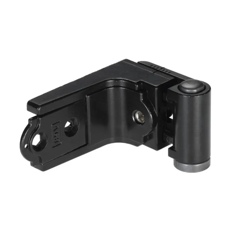 Cerniera Regolabile Monoblocco H00914.00 AGB Abaco per imposte, GR 0 da 36 mm a 48 mm, Zama finitura Black Powerage Meest Verkocht