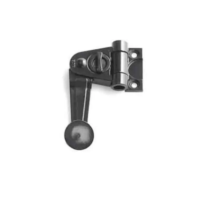 Direct Verzonden Spagnoletta piccola AGB H00901.49.93 Abaco, spessore 0 mm, finitura Black Powerage