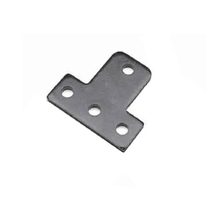 Seizoensaanbieding Spessore per spagnoletta piccola e ridotta AGB H00901.36.93 Abaco, spessore 3 mm, finitura Black Powerage