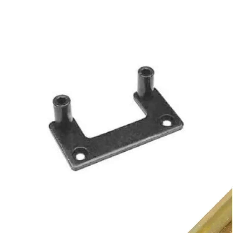 Perno doppio di chiusura AGB H00901.24.04, distanza tra i fori 56 mm, finitura Zinco Tropical Premium