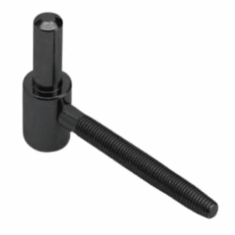Cardine a vite tradizionale H00186.20.93 Agb per cavallotto o bandella, perno diametro 12x32 mm, gambo da 12MAx125 mm, Acciaio finitura Nero Beperkte Voorraad