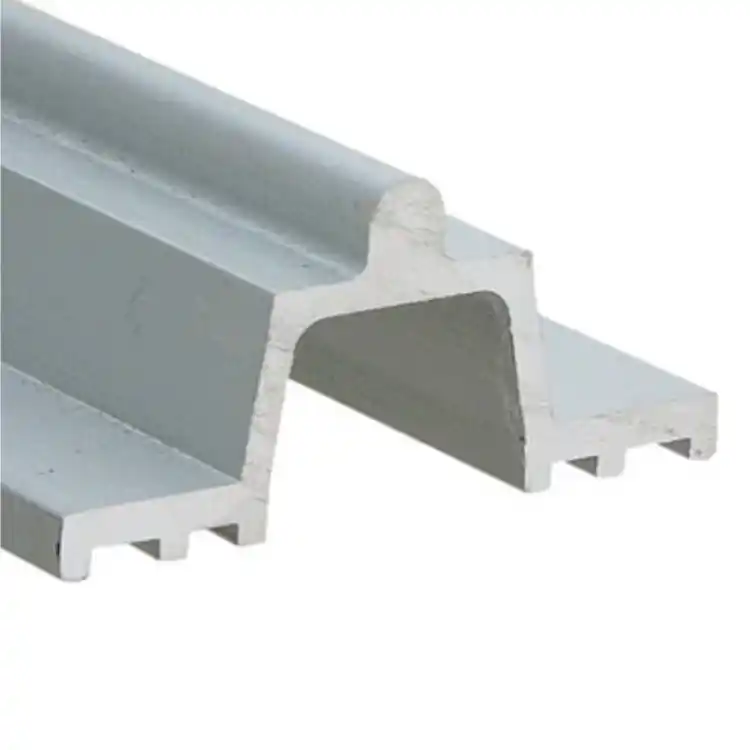 Binario alto G00739.01.01 AGB per alzanti scorrevoli, lunghezza 3000 mm, materiale alluminio Anodizzato Argento Snelle Levering