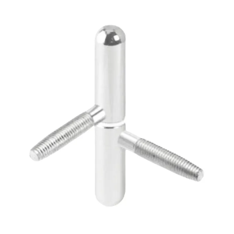 Uitverkoop Cerniera anuba prolungata E03198 AGB per legno, diametro 14 mm, altezza 82,5 mm, con boccola in nylon, Acciaio finitura Bianco