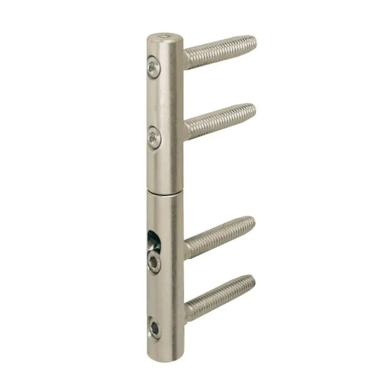 Cerniera registrabile Zenit E02150 AGB per porta in legno, diametro 16 mm, altezza 145 mm, Acciaio finitura Zinco Tropical Aanbieding